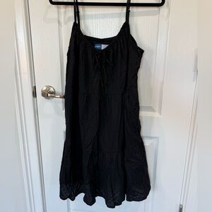 Old Navy Black Eyelet Sundress